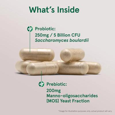 Jarrow Saccharomyces Boulardii + MOS - view 3