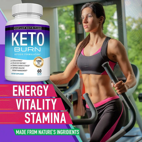 Keto Burn Pills Ketosis Weight Loss - 1200 Mg Ultra Advanced Natural Ketogenic Fat Burner - Kenya