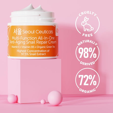 Korean 97.5% Snail Mucin Moisturizer Cream - Kenya - Kenya