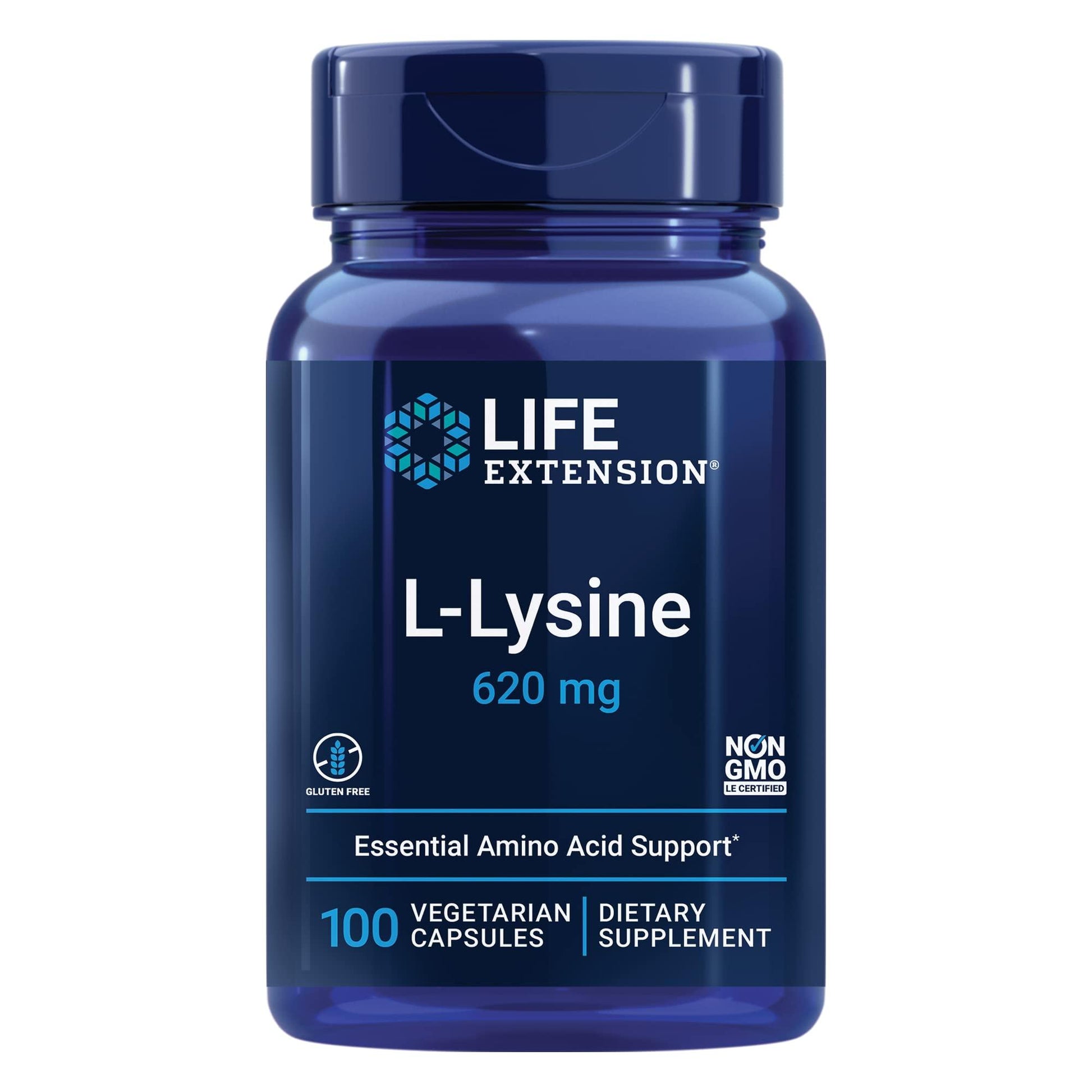 L-Lysine Life Extension 620 mg 100 Capsules - Kenya