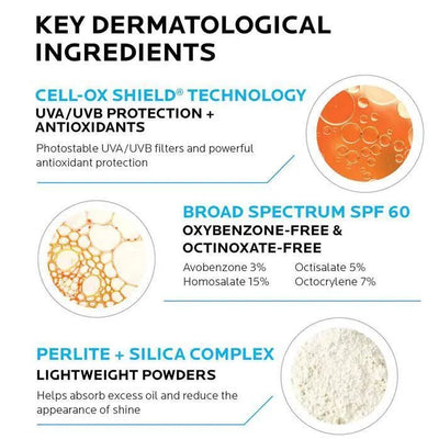 La Roche-Posay Anthelios Clear skin Dry Touch Sunscreen SPF60 (50ml) - view 2