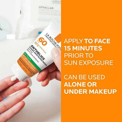 La Roche-Posay Anthelios Clear skin Dry Touch Sunscreen SPF60 (50ml) - view 5