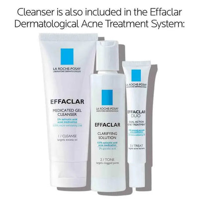 La Roche-Posay Effaclar Medicated Acne Gel Facial Cleanser - view 6