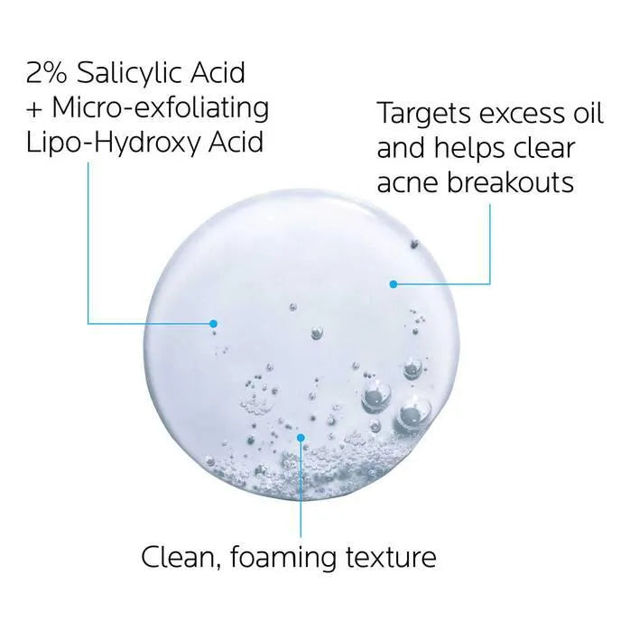 La Roche-Posay Effaclar Medicated Acne Gel Facial Cleanser