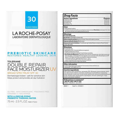 La Roche-Posay Toleriane Double repair Face Moisturizer UV Broad Spectrum SPF30 - Kenya