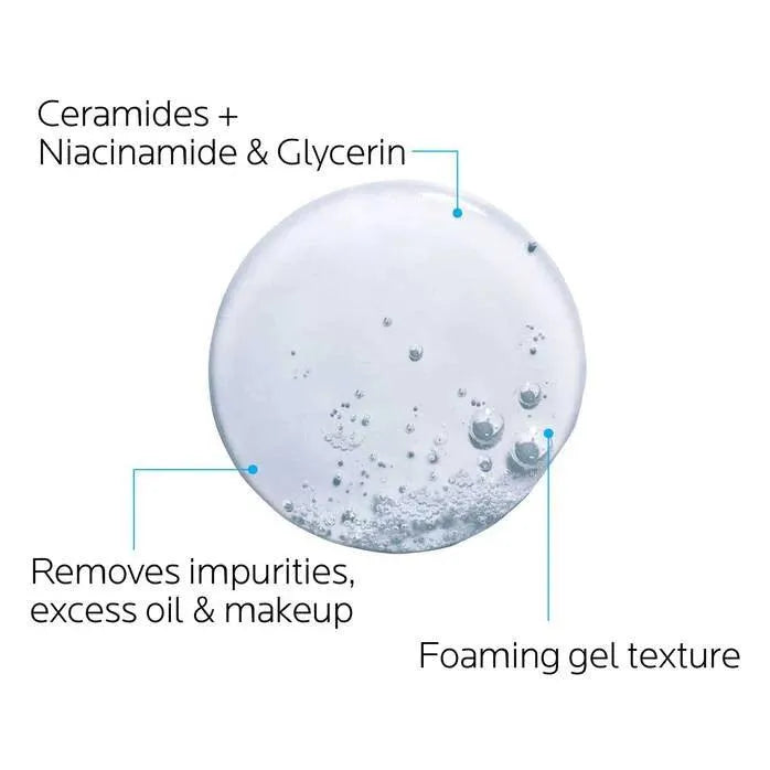 La Roche Posay Toleriane Purifying Foaming Facial Wash