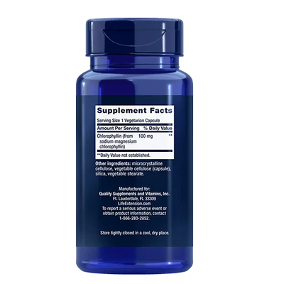 Life Extension's Chlorophyllin - view 2