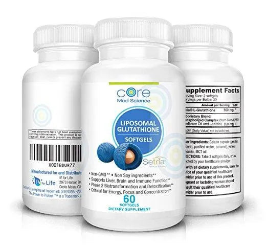 Original Core Med Science Liposomal Glutathione Optimized in Kenya – Western Cosmetics