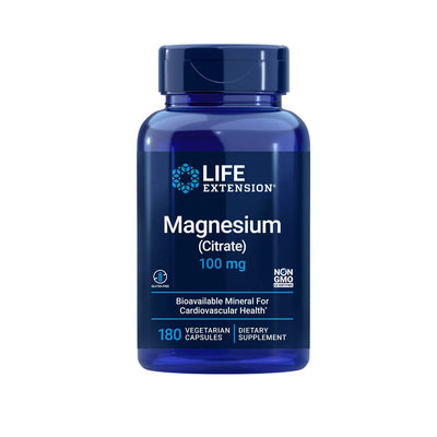 Magnesium (Citrate) 100mg 180 Capsules - view 1