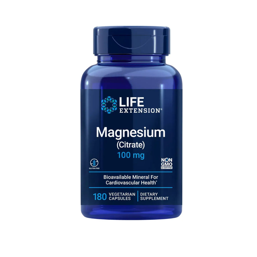 Magnesium (Citrate) 100mg 180 Capsules