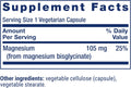 Magnesium Glycinate 90 Capsules image 3