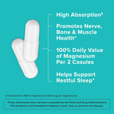Magnesium Glycinate Capsules 420mg 120 Count - Kenya