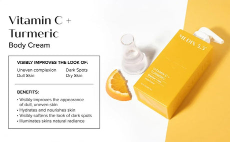 Medix 5.5 Vitamin C Turmeric Brightening Body Lotion - Kenya
