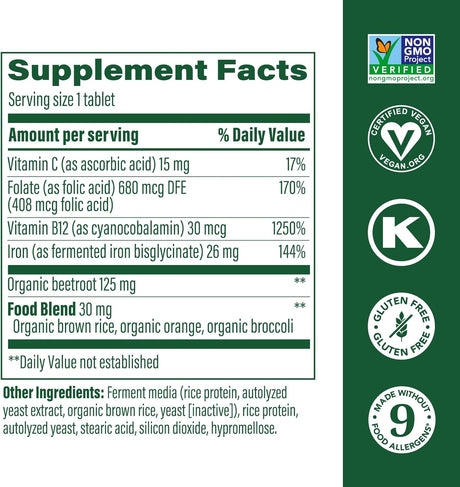 MegaFood Blood Builder - Iron Supplement - Kenya