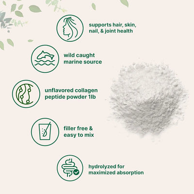 Multi Collagen Peptides Powder, Hydrolyzed Protein Peptides - view 3