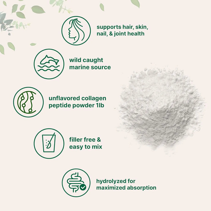 Multi Collagen Peptides Powder, Hydrolyzed Protein Peptides