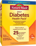 Nature Made Daily Diabetes Health Pack, 30 Packets. image 1