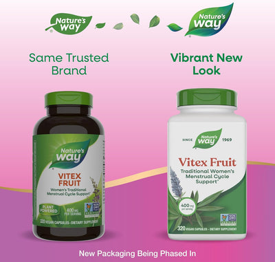 Nature's Way Vitex, 320 Capsules - view 3