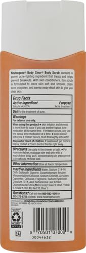 Neutrogena Body Clear Oil Free Acne Body Scrub - Kenya