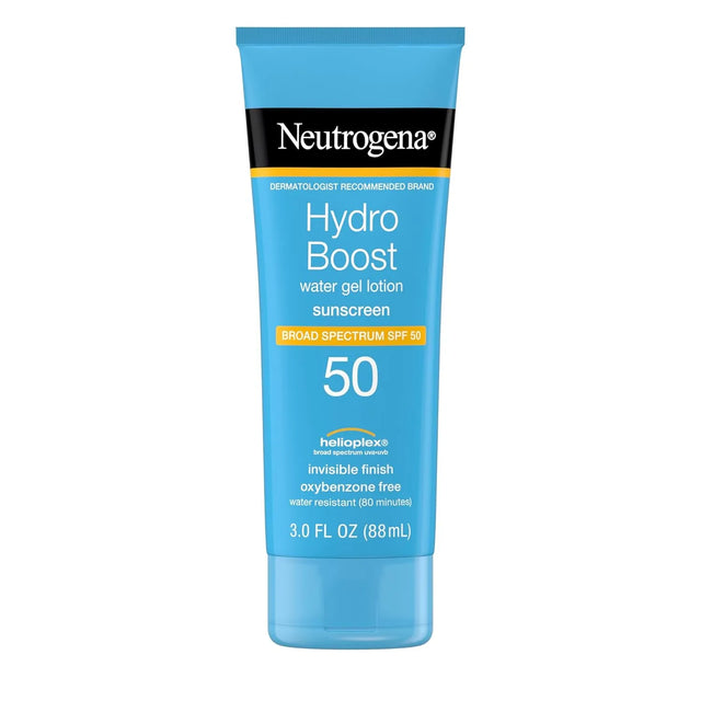 Neutrogena Hydro Boost Sunscreen Lotion with Broad Spectrum SPF 50, 3 fl. oz (Pack of 1) | Moisturizing, Hydrating - Kenya