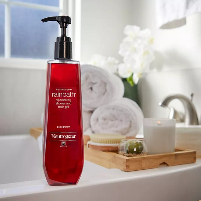 Neutrogena Rainbath Shower And Bath Gel, Rejuvenating Pomegranate (40 Fl Oz) - Kenya