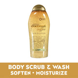 OGX Smoothing + Coconut Coffee Exfoliating Body Scrub - Kenya