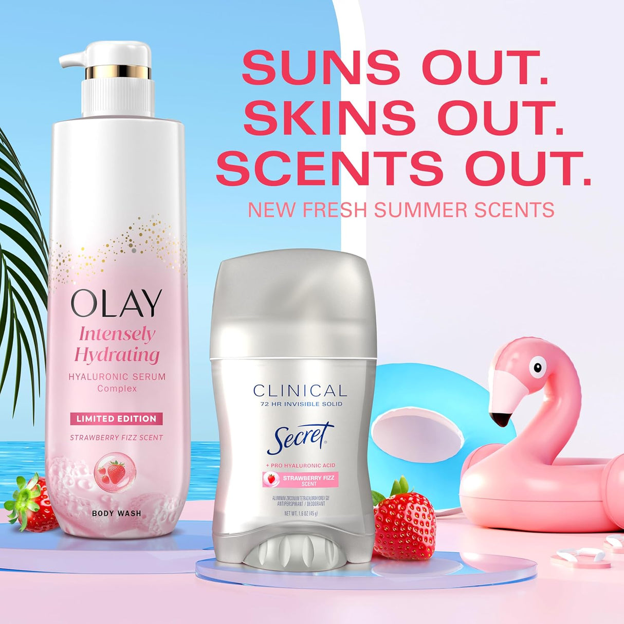 Olay Hyluronic Body Wash Strawberry Summer Fizz Scent (Limited Edition) - price in Kenya