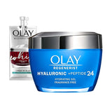 Olay Regenerist Hyaluronic Acid + Peptide 24 Gel Face Moisturizer - Kenya