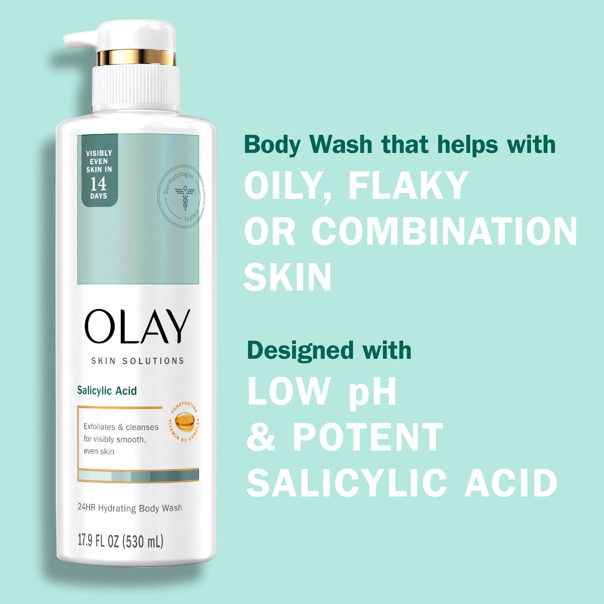 Olay Salicylic Acid Body Wash - Kenya