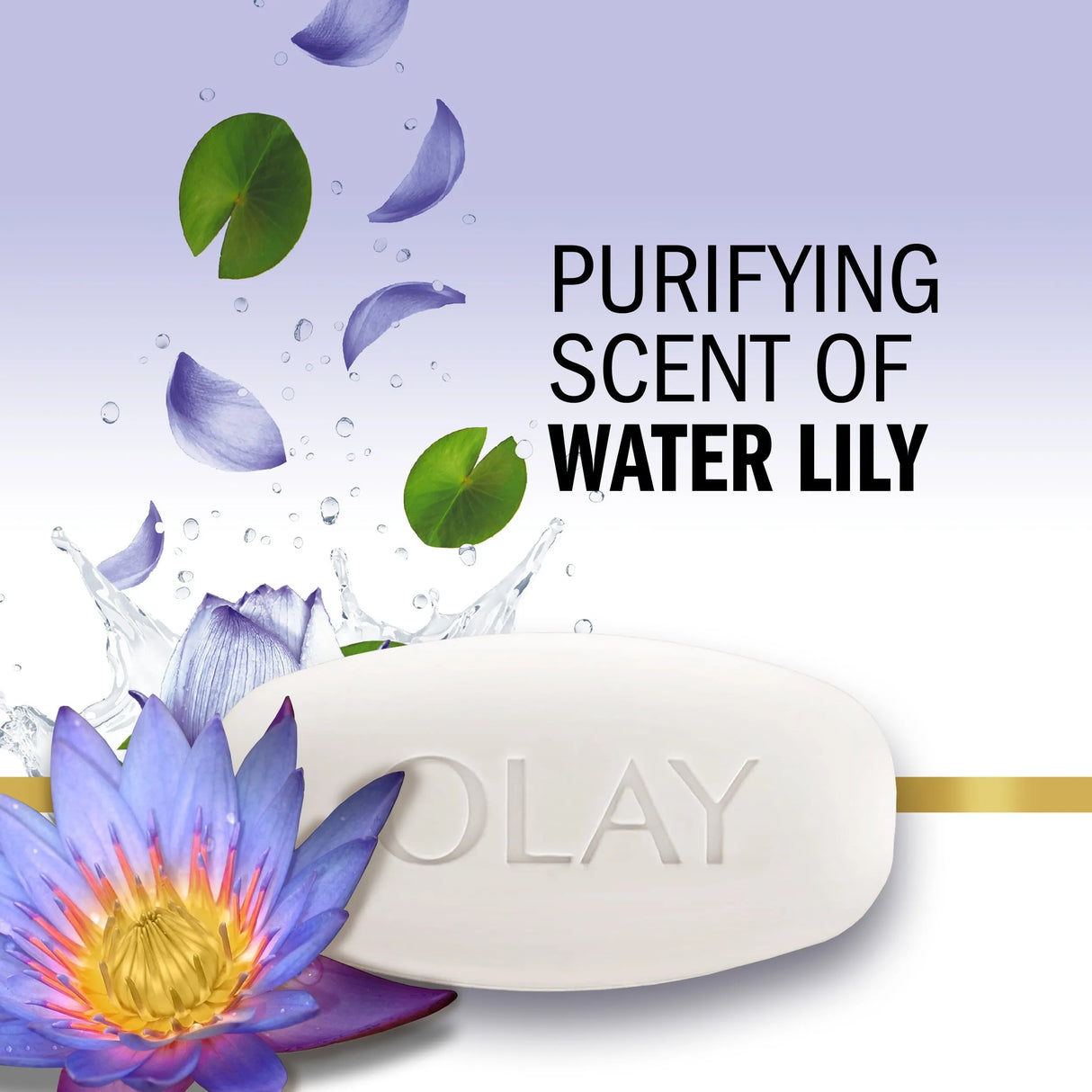 Olay Ultra Fresh Cleansing Bar Soap, Water Lily, 4 oz - Kenya