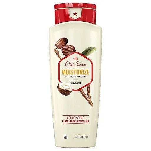 Old Spice Moisturizer With Shea Butter Body Wash 16.oz - Kenya