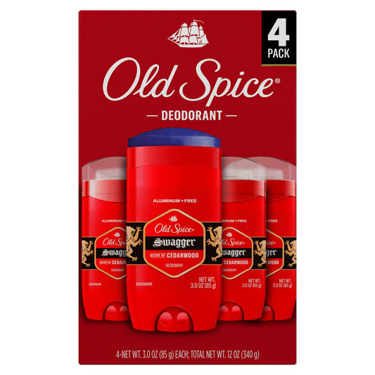 Old Spice Swagger Invisible Solid  Deodorant 4 Pack