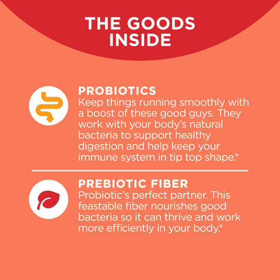 OLLY Adult Probiotic + Prebiotic Gummy Peach - view 5
