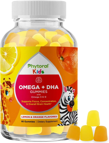 Omega 3 Gummies for Kids - Delicious Kids DHA Omega 3 6 9 Gummy - Kenya