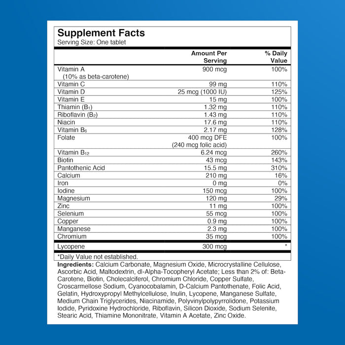 One A Day Multivitamin for Men