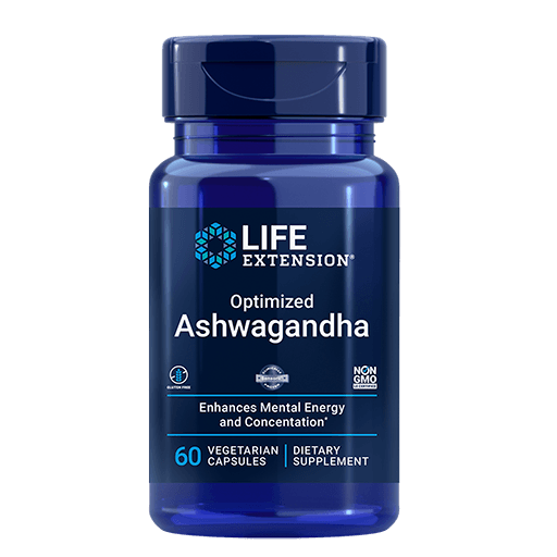 Optimized Ashwagandha Extract 60 Veg Capsules - Kenya