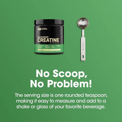 Optimum Nutrition Micronized Creatine Monohydrate Powder Unflavored - view 7
