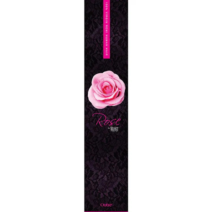 Outre Velvet 100% Virgin Remi Human Hair Yaki Weave ROSE 10S" - 24" - Kenya