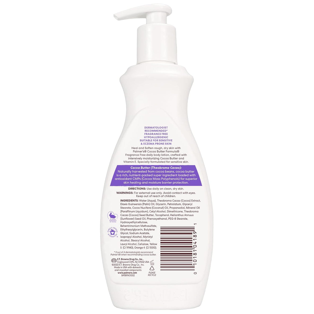 Palmer's Cocoa Butter Formula Fragrance Free Body Lotion - Kenya