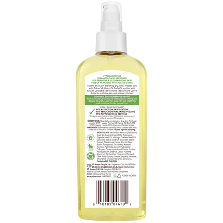 Palmer's Cocoa Hemp Oil Calming Relief Body Oil - Kenya