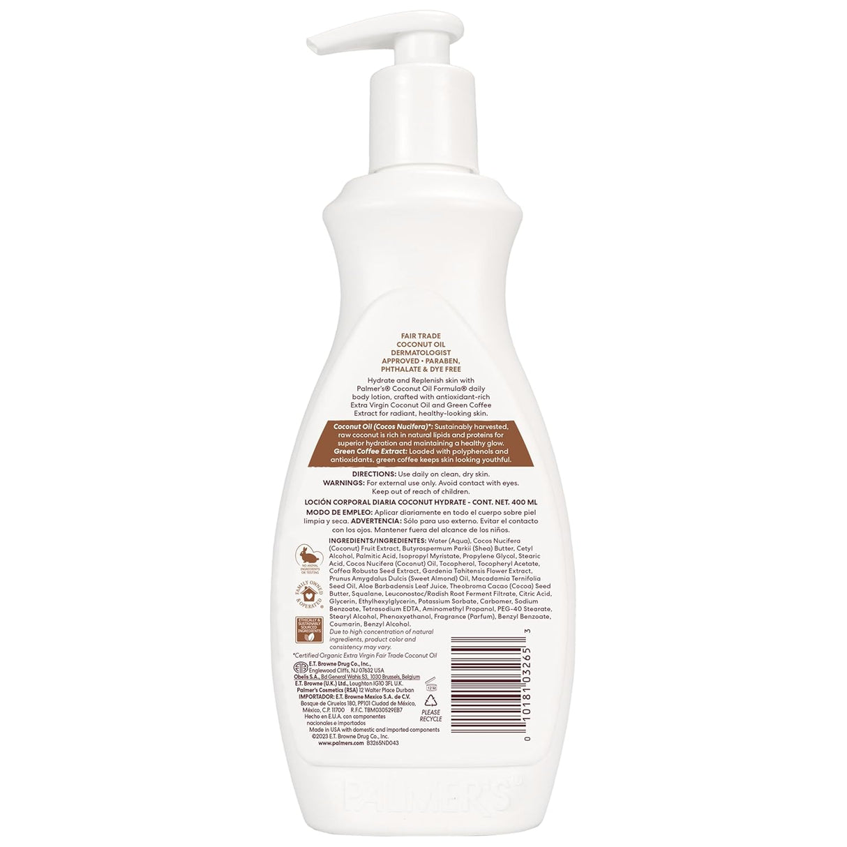 Palmer's Coconut Oil Formula Body Lotion - Kenya