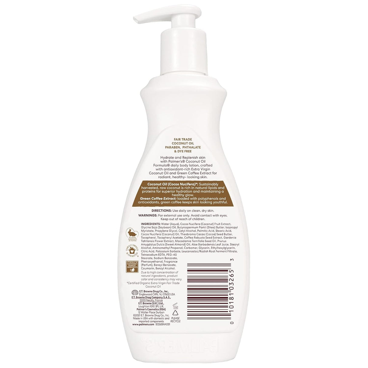 Palmer's Coconut Oil Formula Body Lotion - Kenya