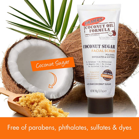 Palmer's Coconut Sugar Facial Scrub - Kenya