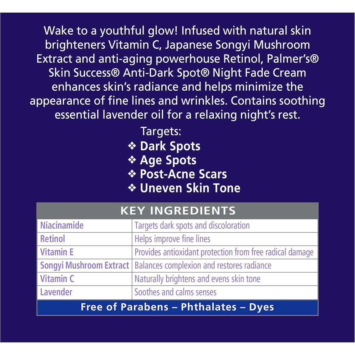 Palmer's Skin Success Anti-Dark Spot Nighttime Fade Cream - Kenya