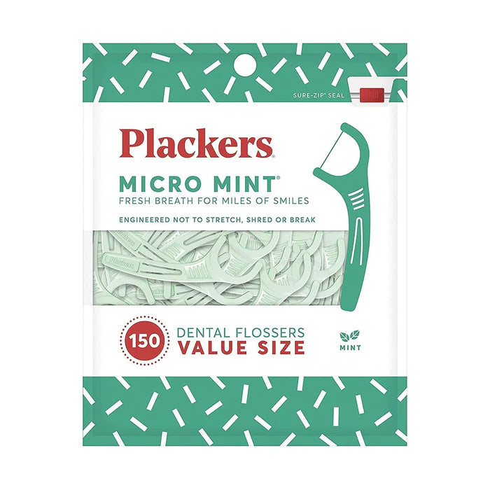 Plackers Micro Mint Dental Flossers