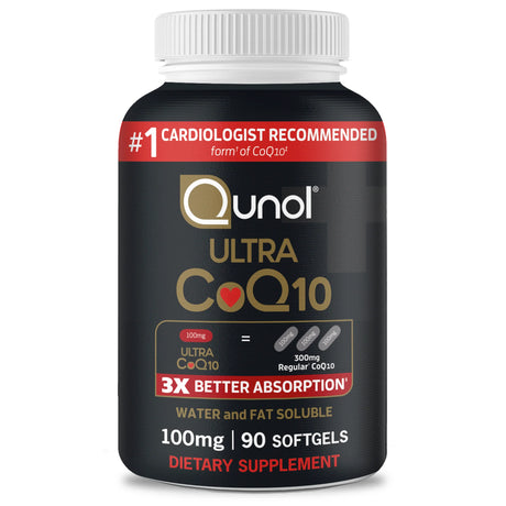 Qunol Ultra CoQ10 100mg Softgels- 3x Better Absorption - Kenya