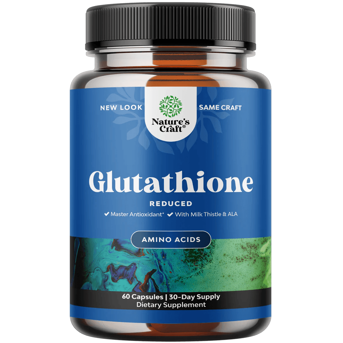 Reduced Glutathione 60 Capsules (Nature's Craft) - Kenya