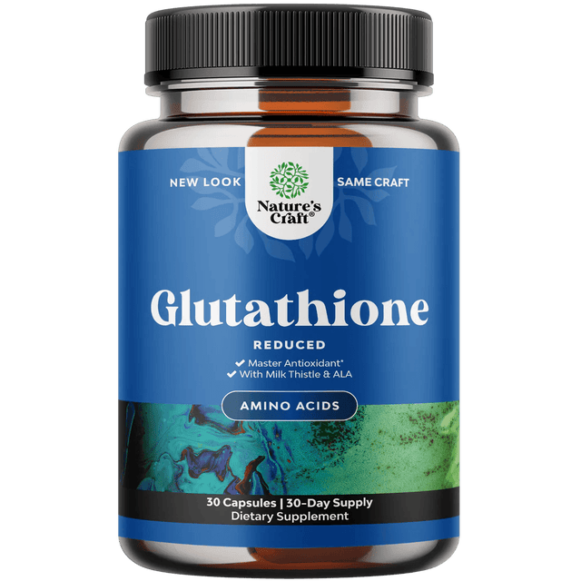 Reduced Glutathione Supplement 30 capsules (Nature's Craft) - Kenya