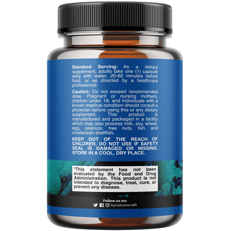 Reduced Glutathione Supplement 30 capsules (Nature's Craft) - Kenya