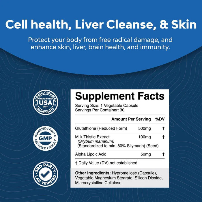 Reduced Glutathione Supplement 30